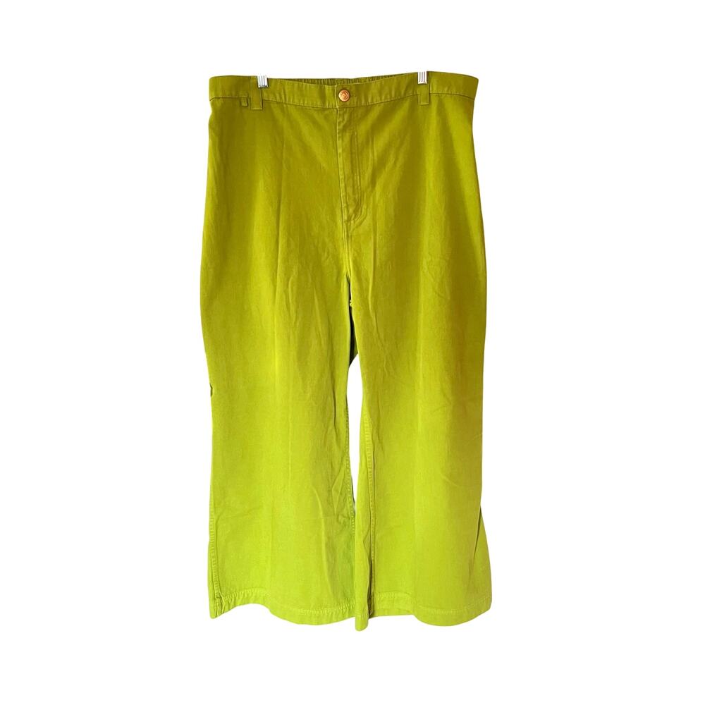 Big Bud Press Lime Green Boot Cut Pants